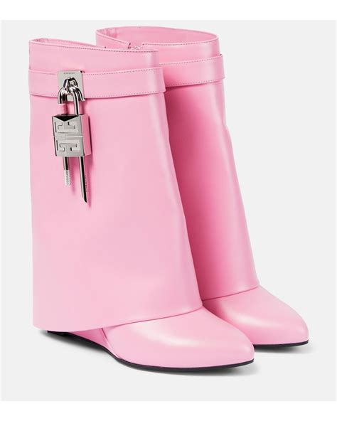 givenchy pink blush|pink givenchy shark boots.